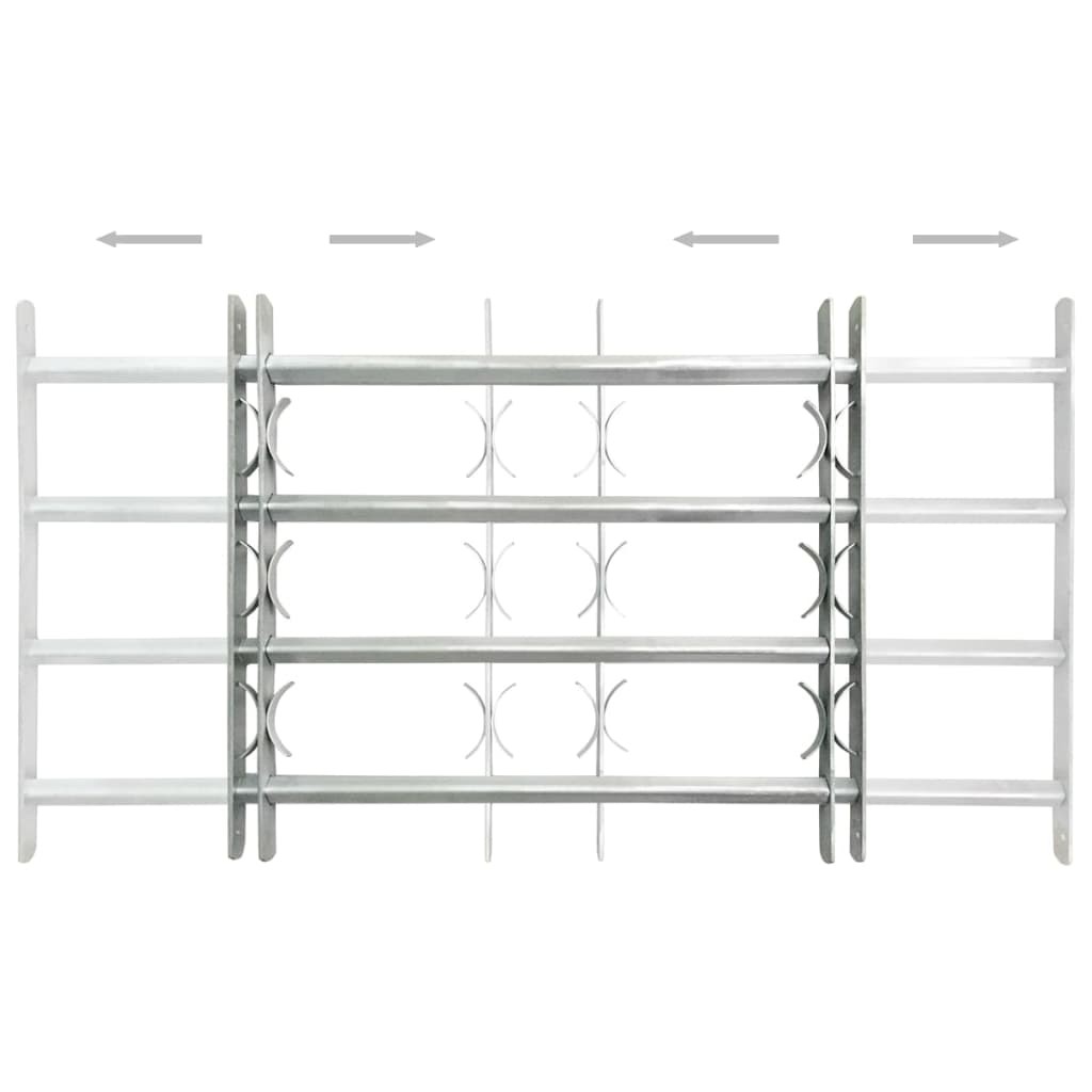 Adjustable Security Grilles for Windows 2 pcs 1000-1500 mm